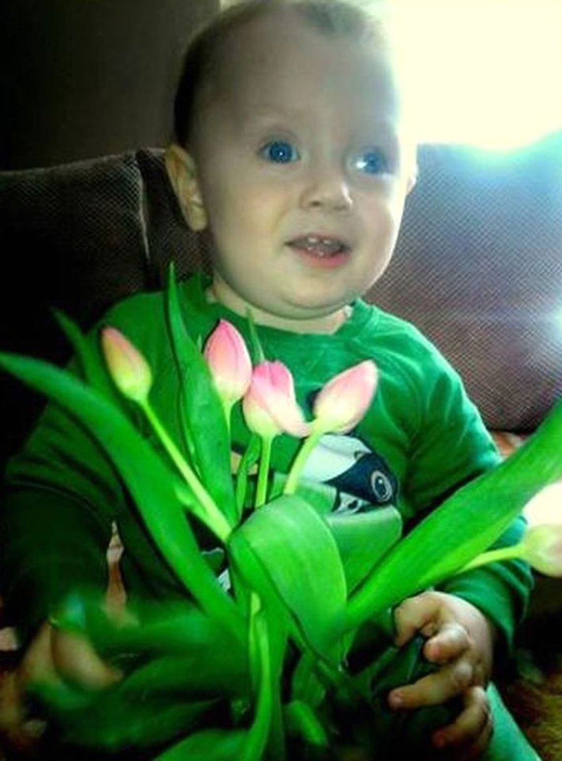 Piotruś przejdzie badanie dna oka