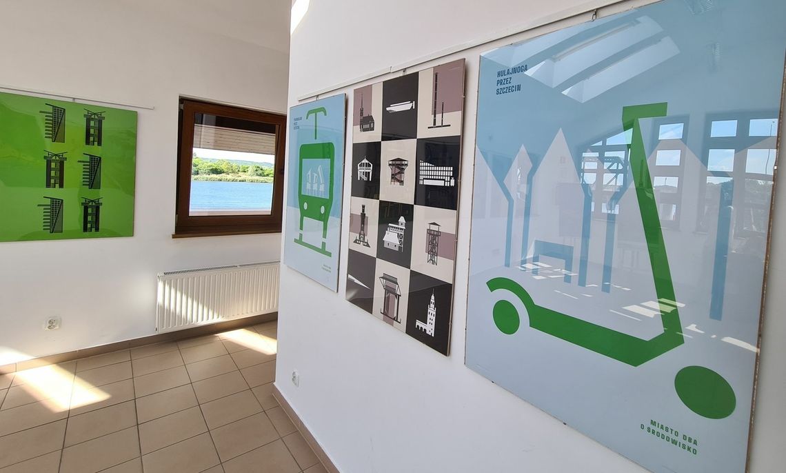 Plakat piktogramowy na nowej ekspozycji w gryfinskim CIT Plakat piktogramowy na nowej ekspozycji w gryfinskim CIT