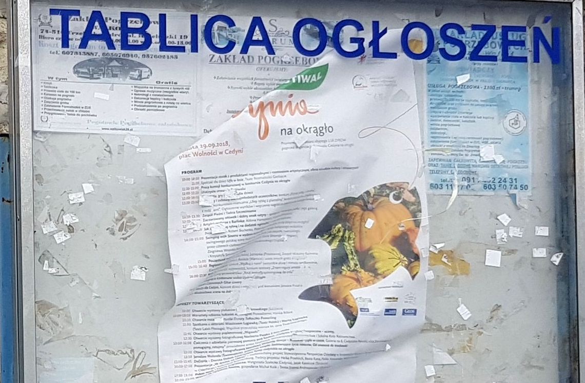 Plakatowa schizofrenia? Co innego na piśmie, co innego w słownych dyspozycjach? Plakatowa schizofrenia? Co innego na piśmie, co innego w słownych dyspozycjach?