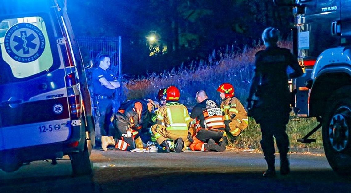 Płonący mężczyzna wyskoczył z lasu szukając ratunku. Kolejny przypadek