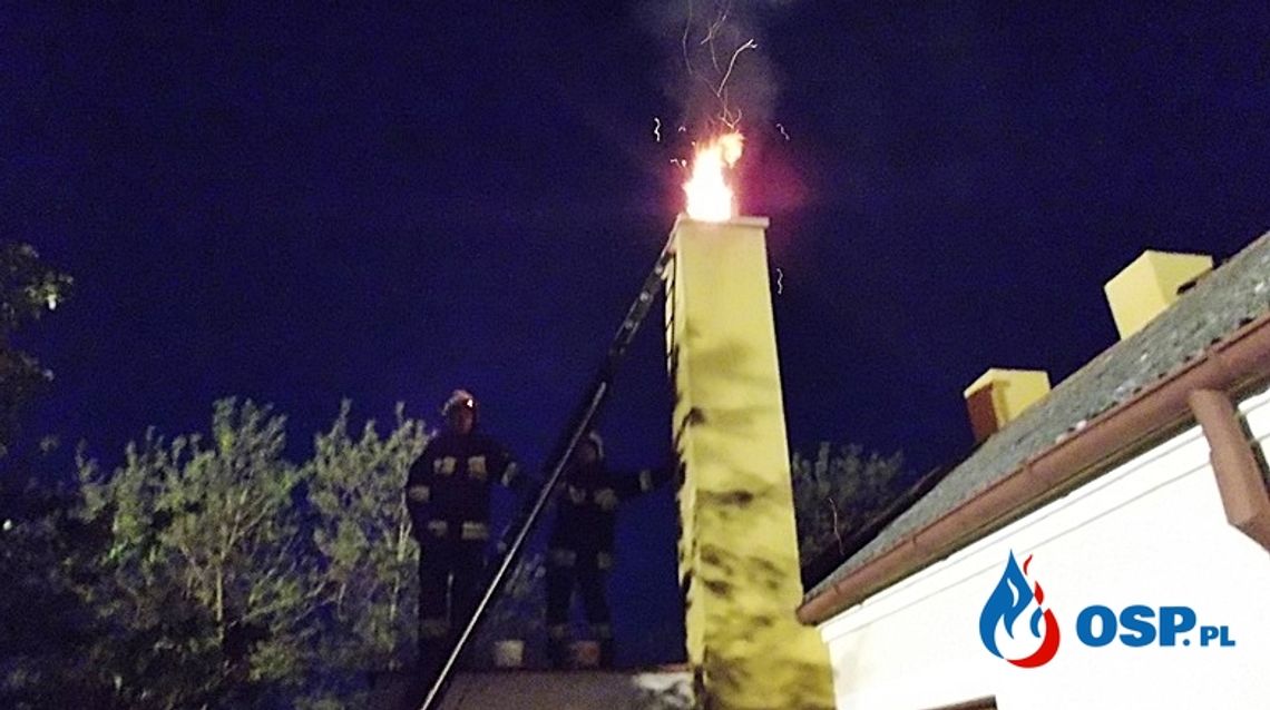 Płonie sadza w przewodach kominowych Płonie sadza w przewodach kominowych