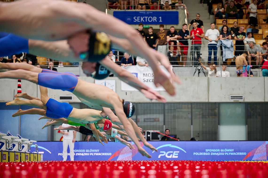 Pływackie emocje na Mistrzostwach Polski Pływackie emocje na Mistrzostwach Polski