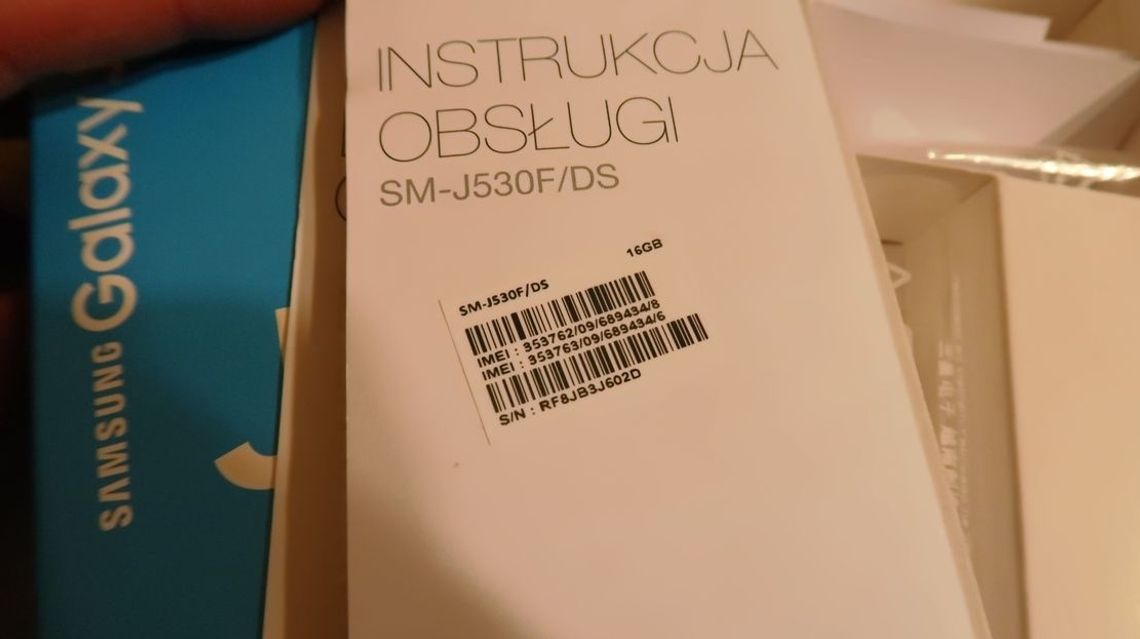 Po telefonie zostało tylko opakowanie Po telefonie zostało tylko opakowanie