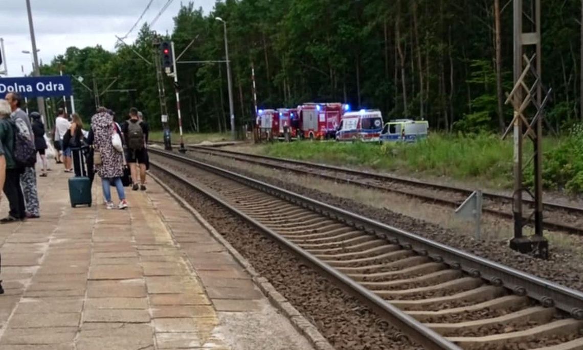 Pociąg potrącił człowieka, wjeżdżając na peron. Tragiczna śmierć Pociąg potrącił człowieka, wjeżdżając na peron. Tragiczna śmierć