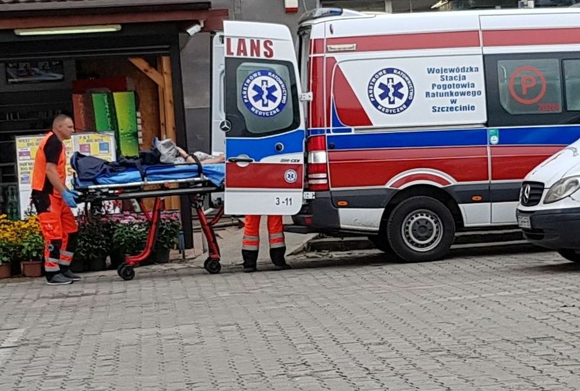 Pogotowie wezwano na targowisko Pogotowie wezwano na targowisko