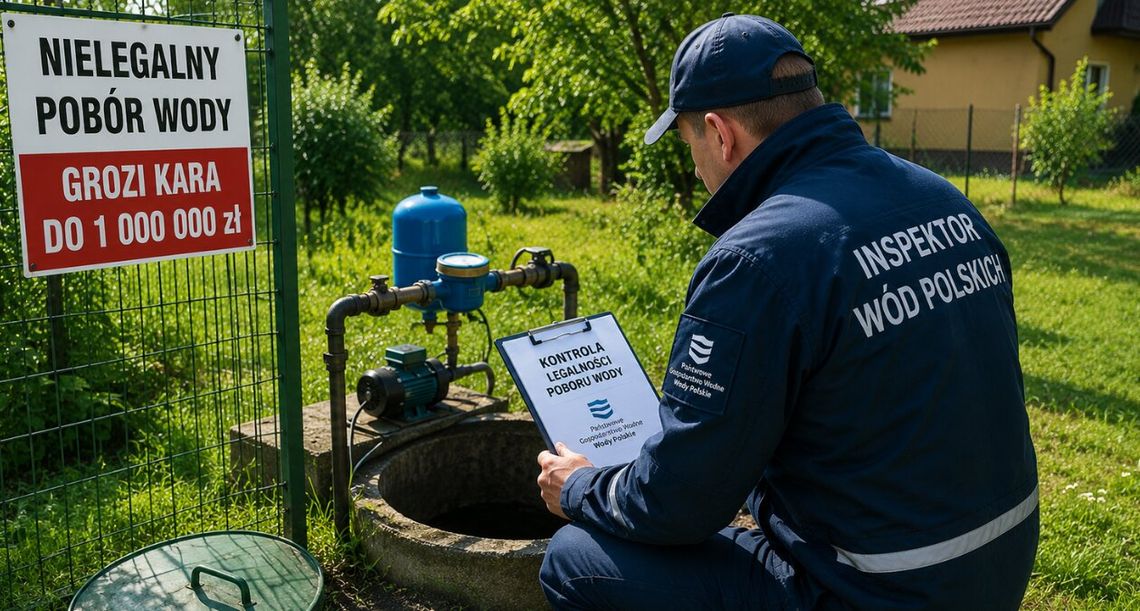 Nielegalny pobór wody w Polsce. Wody Polskie sypią karami i idą na rekord Nielegalny pobór wody w Polsce. Wody Polskie sypią karami i idą na rekord