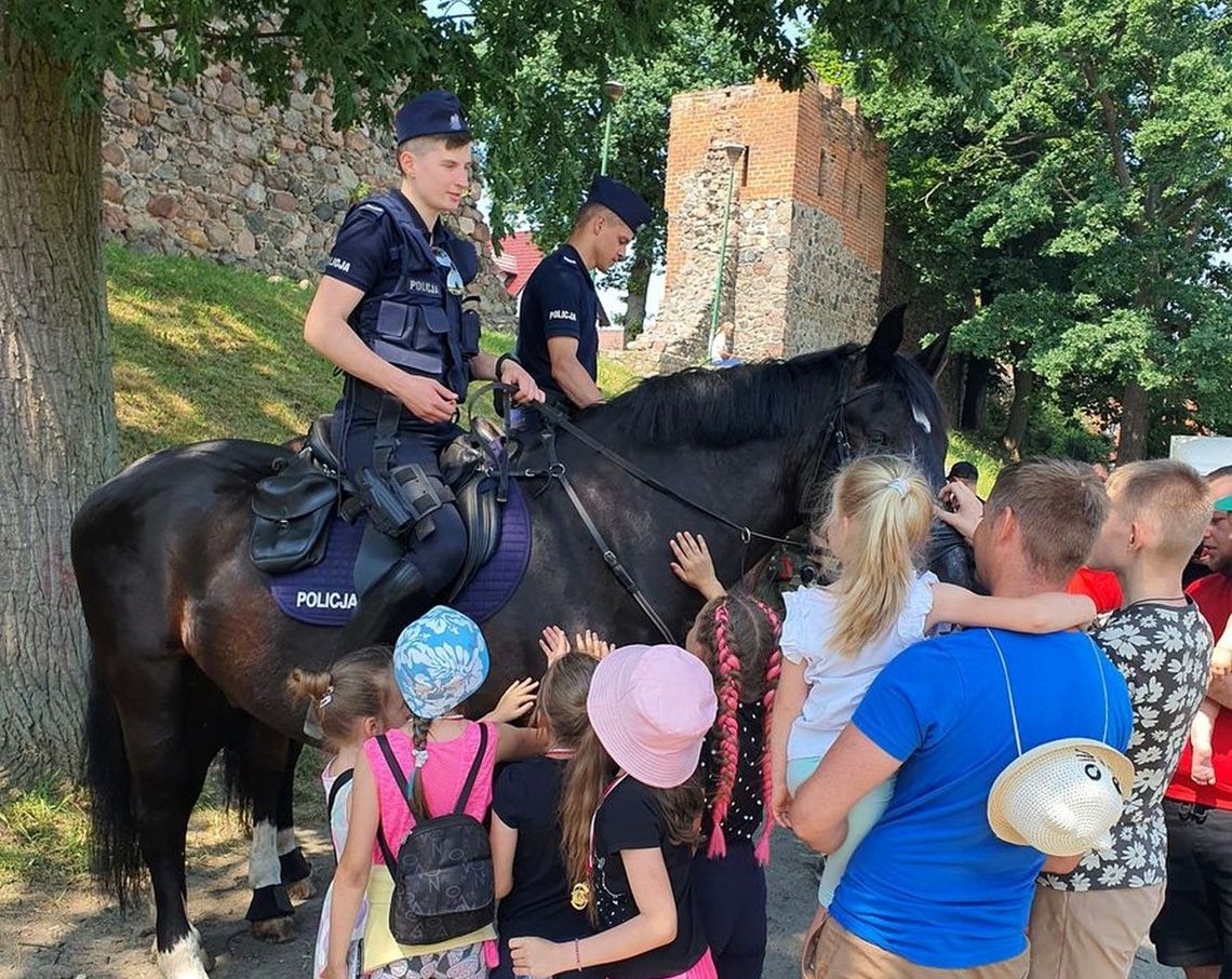 Policja uczestniczyła w festynie zorganizowanym dla Oliwiera