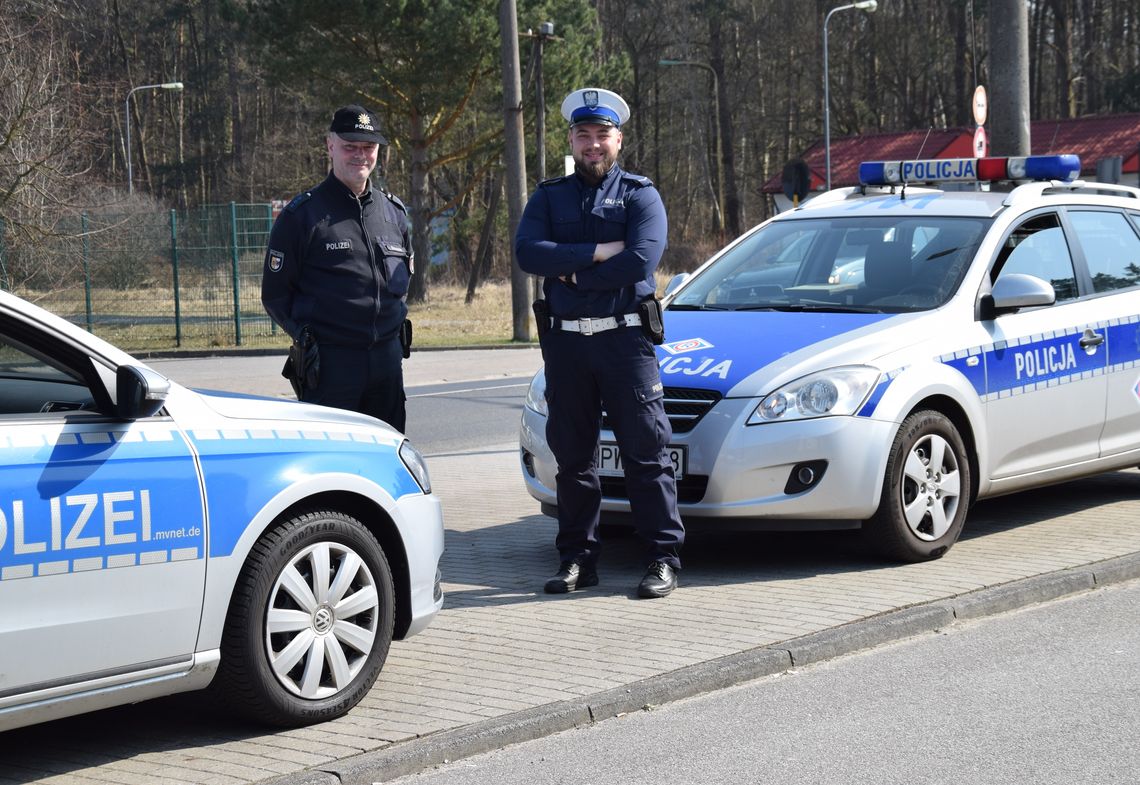 Polsko-niemieckie patrole w terenie przygranicznym Polsko-niemieckie patrole w terenie przygranicznym