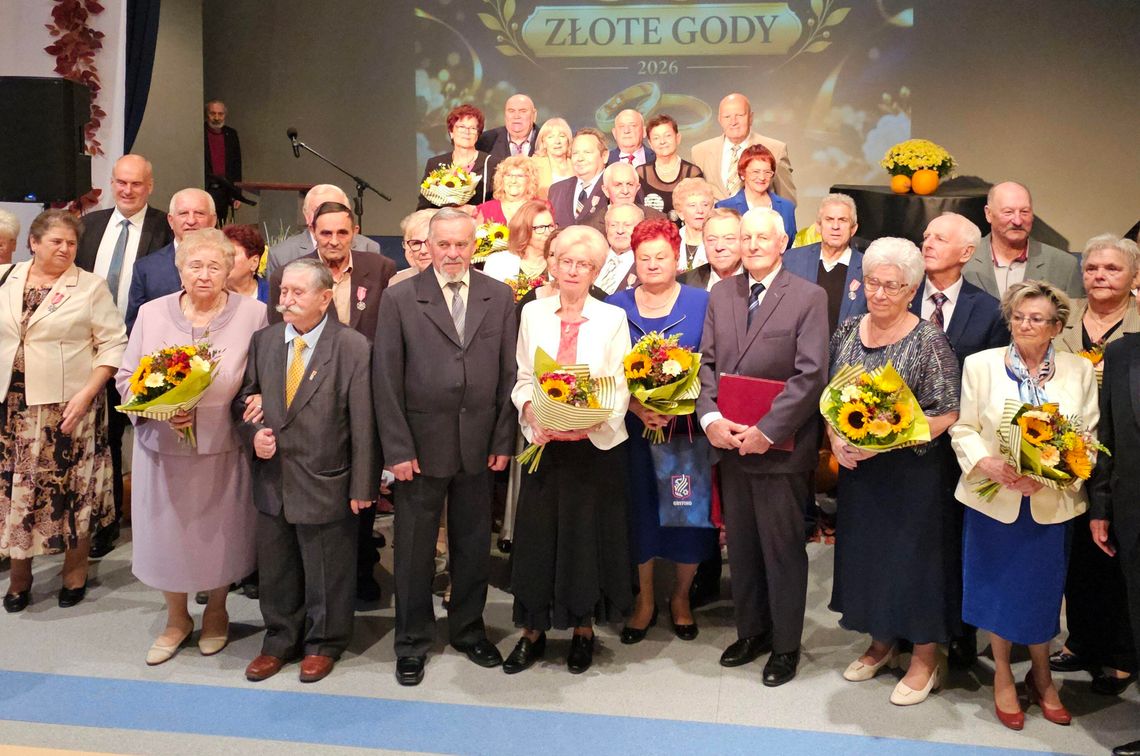 Ponad pół wieku i więcej w miłości. Poznajmy jubilatów Złotych i Diamentowych Godów w Gryfinie