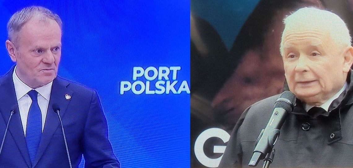 Port Polska, a nie CPK - mówi Donald Tusk. To jest gra - ocenia Jarosław Kaczyński Port Polska, a nie CPK - mówi Donald Tusk. To jest gra - ocenia Jarosław Kaczyński