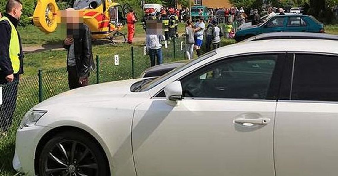 Porysował mu lexusa Porysował mu lexusa