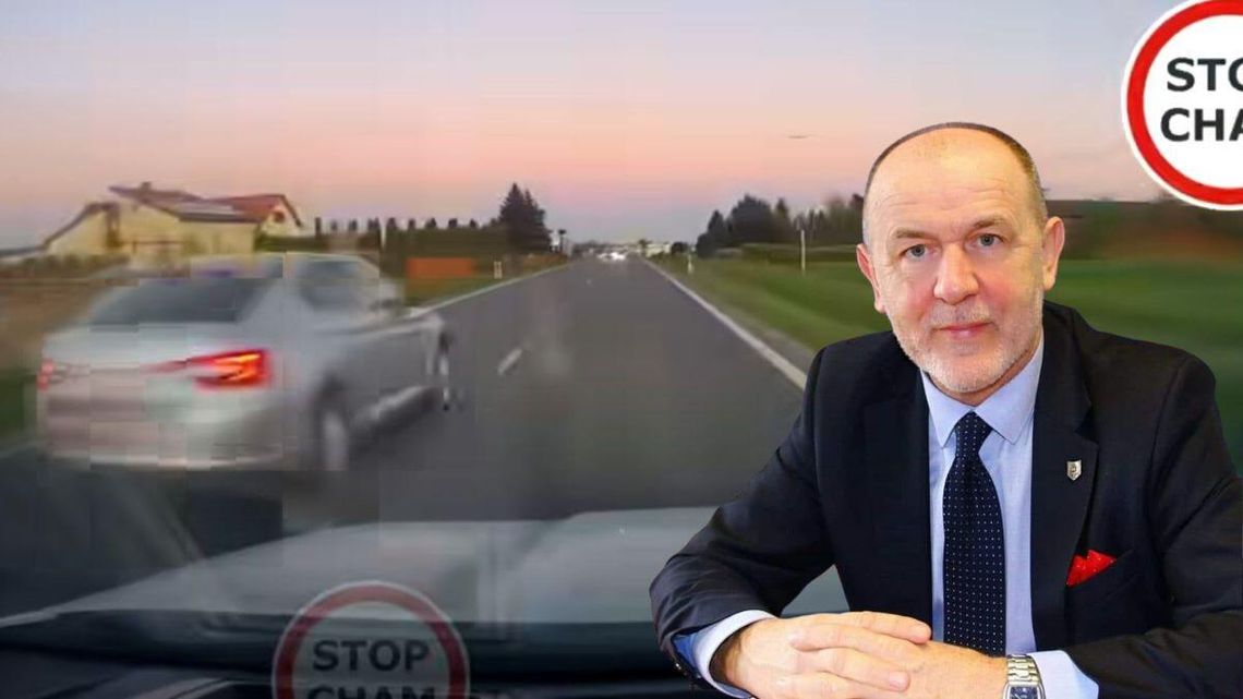 Poseł PiS jedzie jak pirat drogowy. Doniósł na policję na autora nagrania [WIDEO]