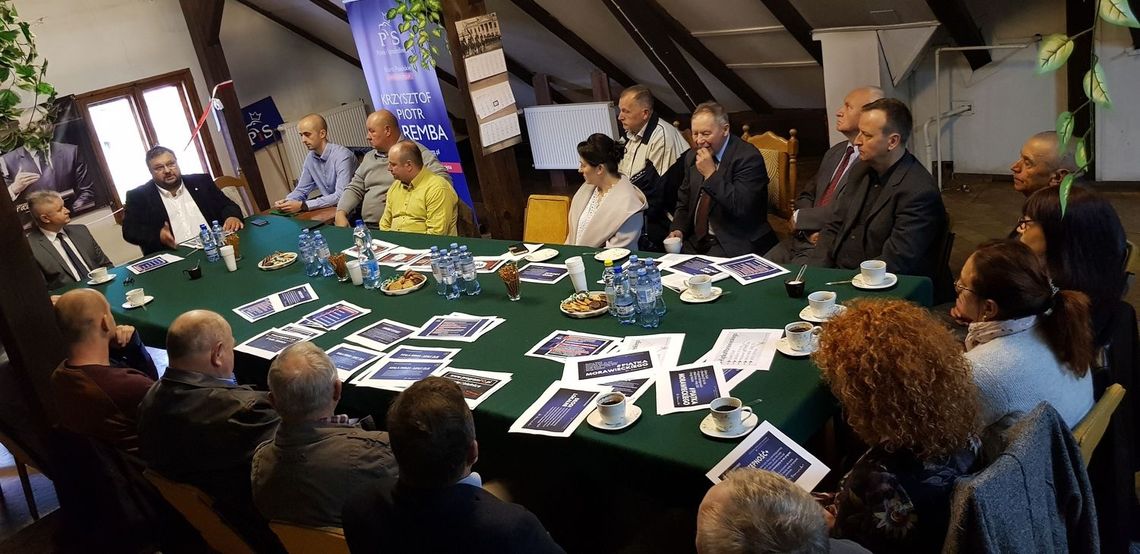 Poseł Zaremba zagrzewał do walki wyborczej