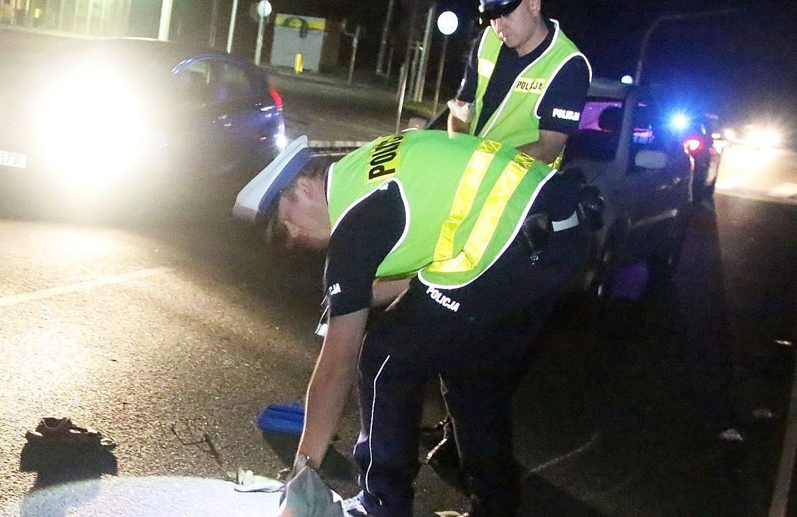 Potrącił mężczyznę na stacji paliw Potrącił mężczyznę na stacji paliw