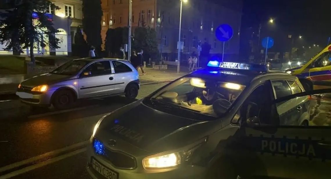 Potrącił pieszego na przejściu Potrącił pieszego na przejściu