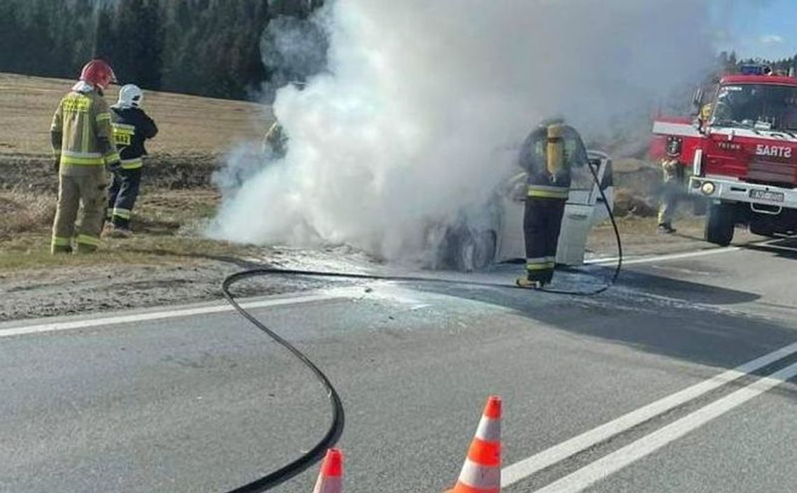 Pożar butelki zatkanej szmatą - jedna z dziwniejszych akcji