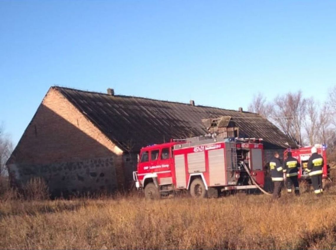 Pożar gasiło kilka jednostek Pożar gasiło kilka jednostek