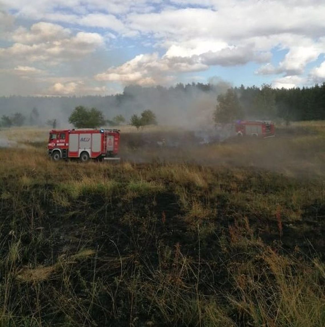 Pożar gasiły cztery jednostki straży Pożar gasiły cztery jednostki straży