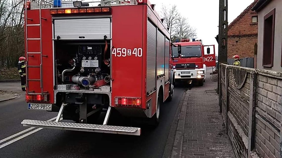 Pożar przewodu kominowego