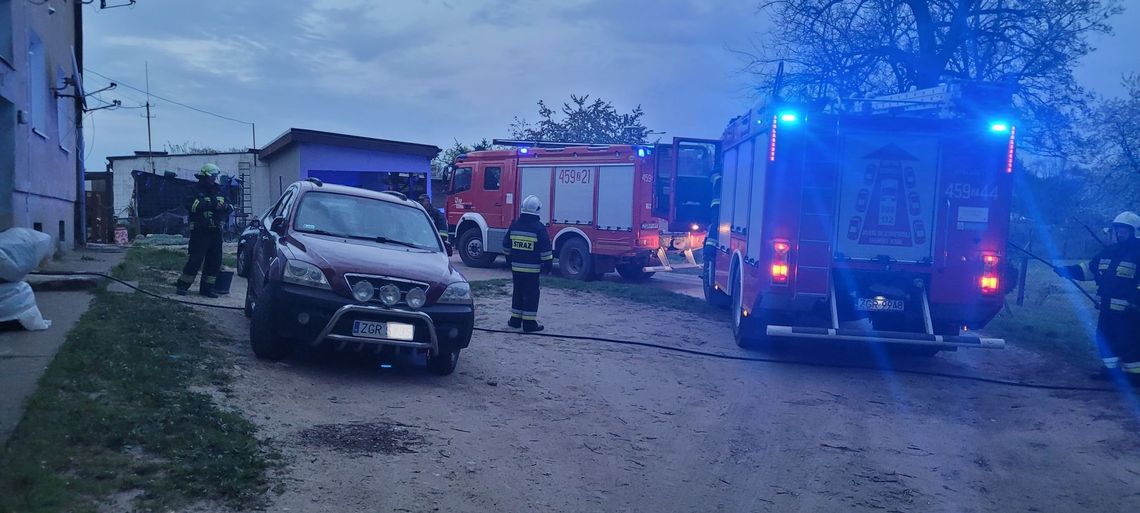 Pożar przewodu kominowego. Wezwano strażaków