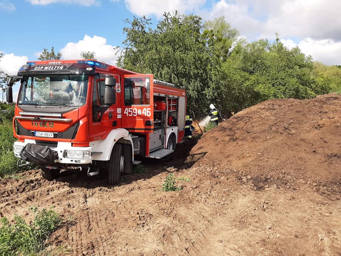Pożar przy ulicy Polnej Pożar przy ulicy Polnej