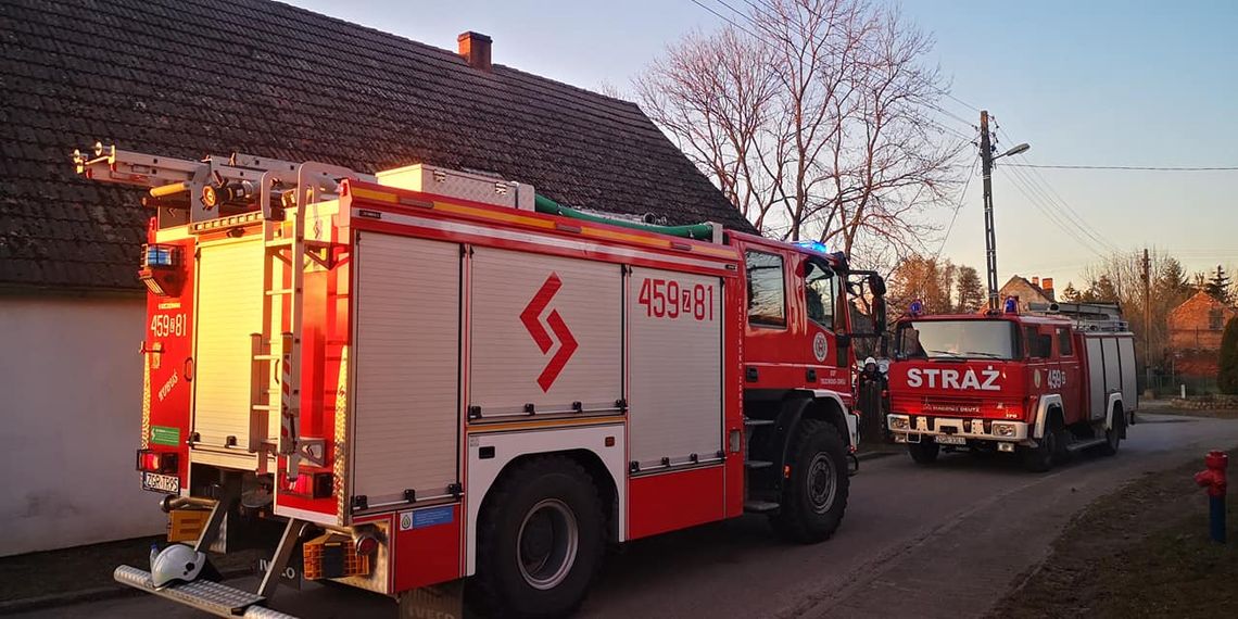 Pożar sadzy w kominie Pożar sadzy w kominie