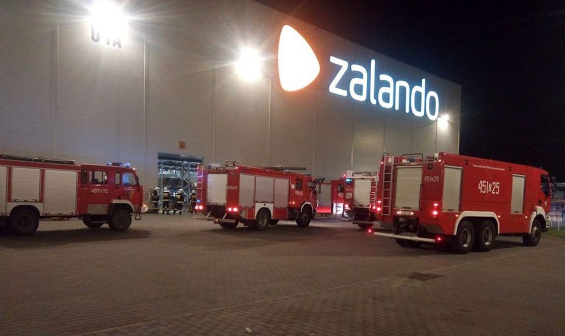 Pożar w Zalando. Czujki uruchomiło palące się ubranie [czytaj tylko na igryfino]