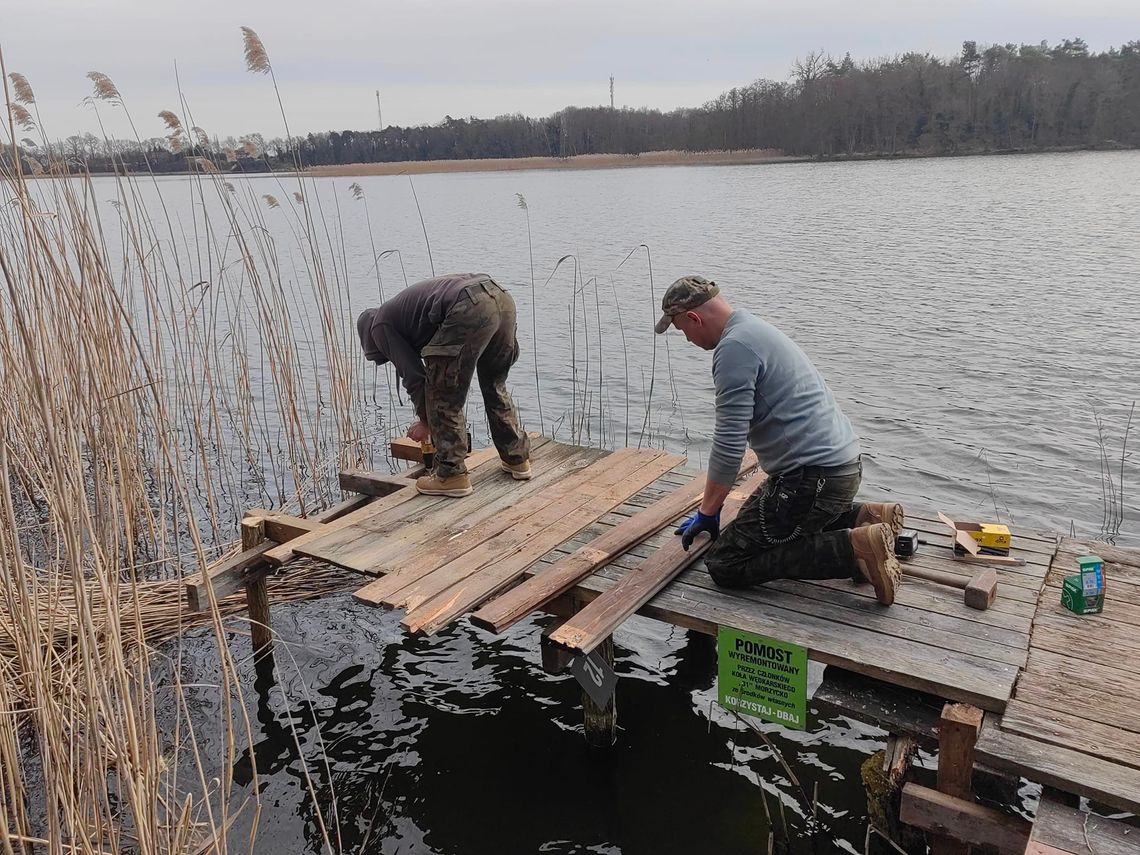 Pracowity dzień na Rybakówce [ZDJĘCIA]