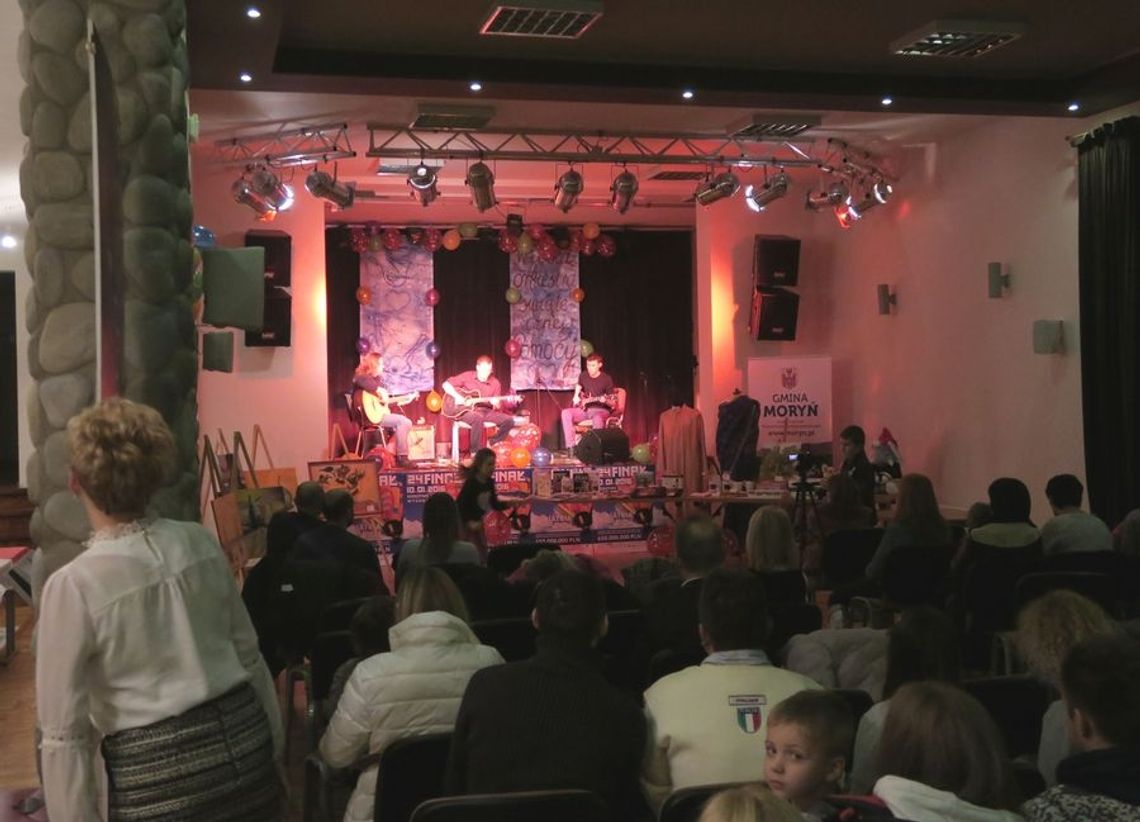 Precyzyjne granie WOŚP w Moryniu Precyzyjne granie WOŚP w Moryniu