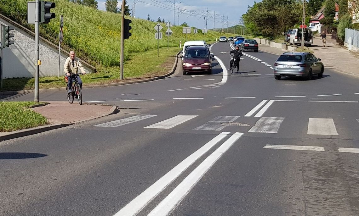 Problemy rowerzystów z jazdą po Gryfinie Problemy rowerzystów z jazdą po Gryfinie