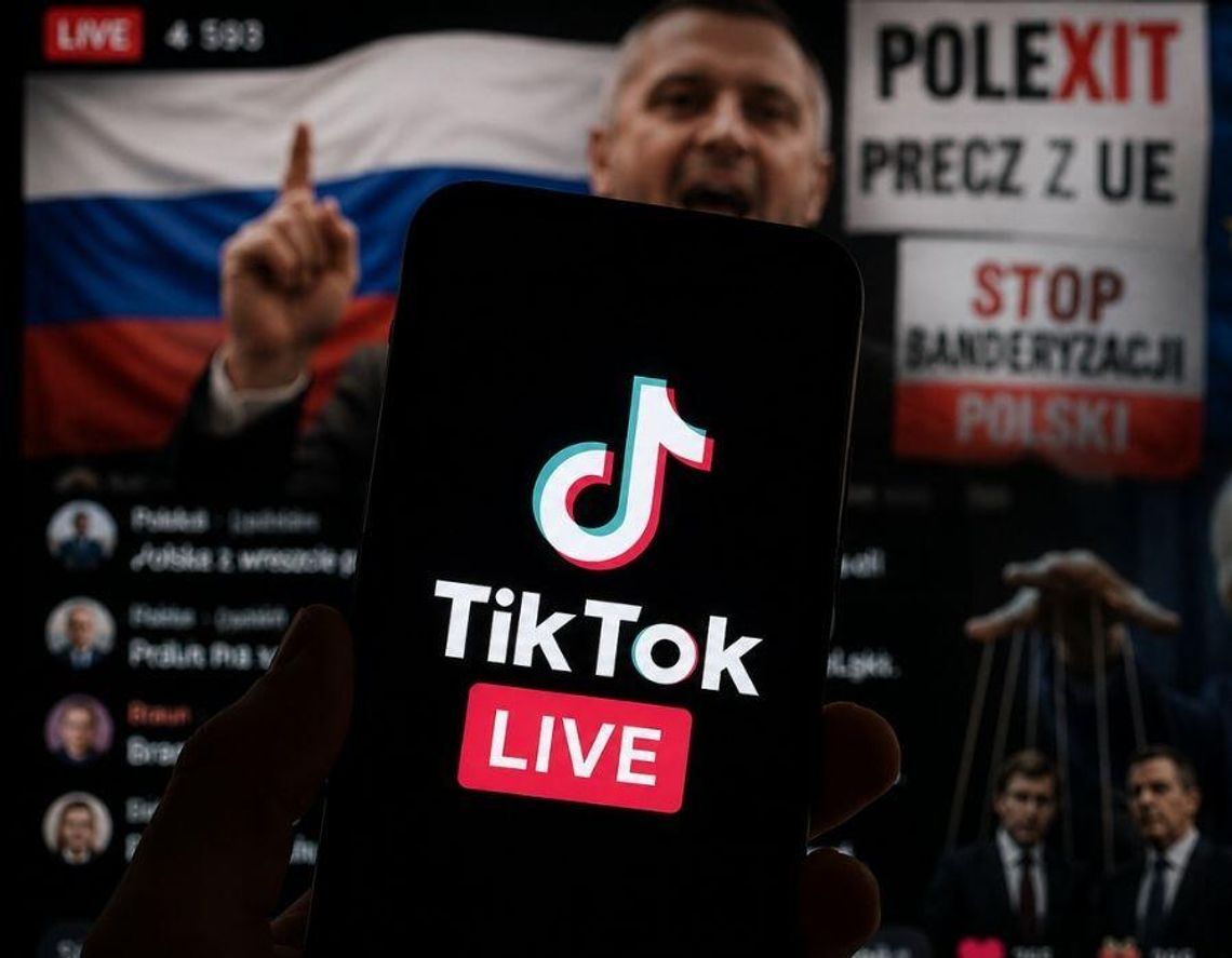 Propaganda i nienawiść na żywo. Rraport ujawnia jak prorosyjskie konta zarabiają na TikToku Propaganda i nienawiść na żywo. Rraport ujawnia jak prorosyjskie konta zarabiają na TikToku