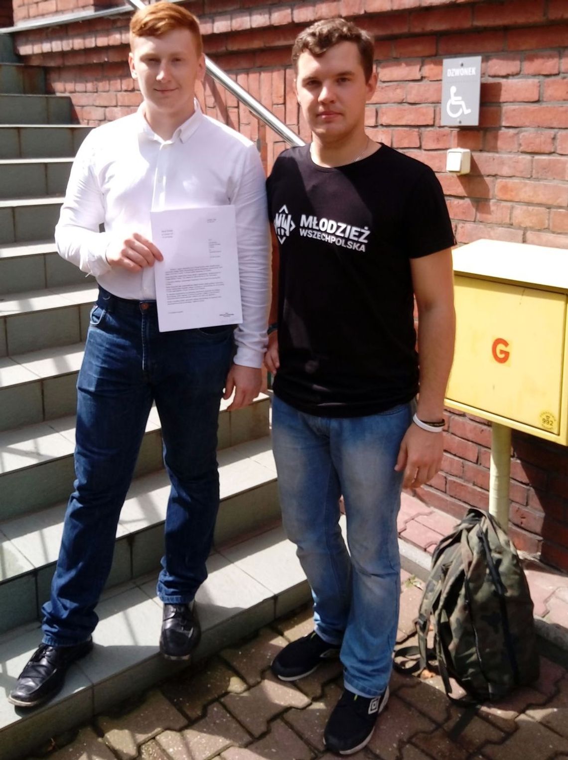 Protest wszechpolaków w sprawie pizzafery - list Protest wszechpolaków w sprawie pizzafery - list