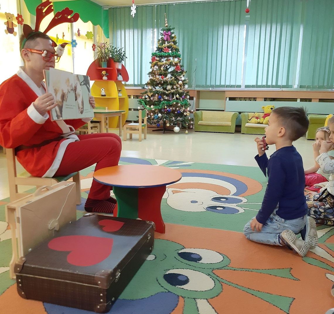 Przedświąteczne spotkania z przedszkolakami