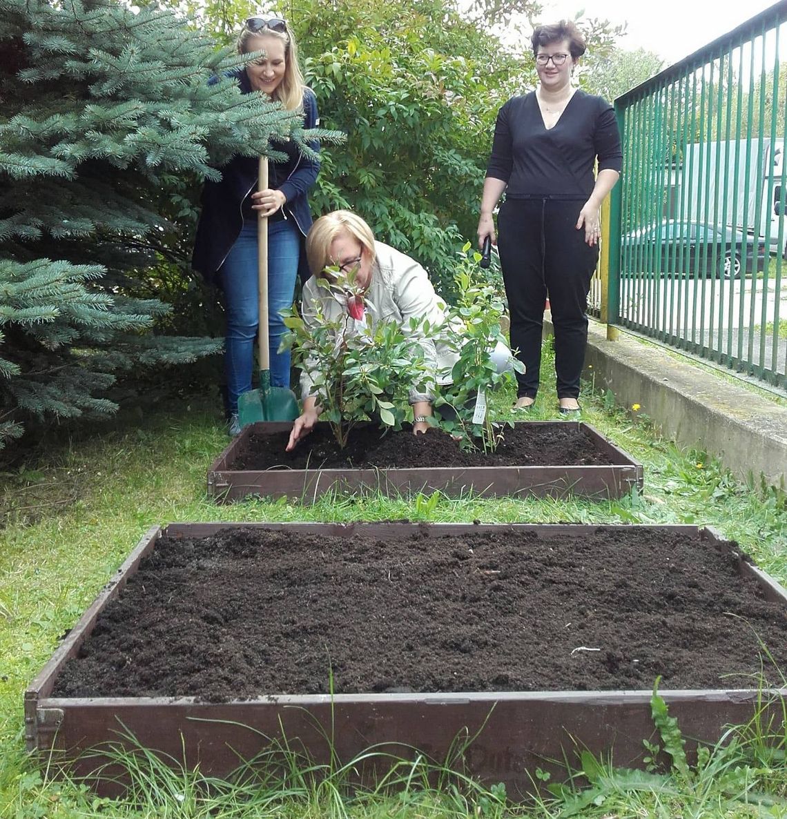 Przedszkolaki mają swój ogródek zmysłów Przedszkolaki mają swój ogródek zmysłów