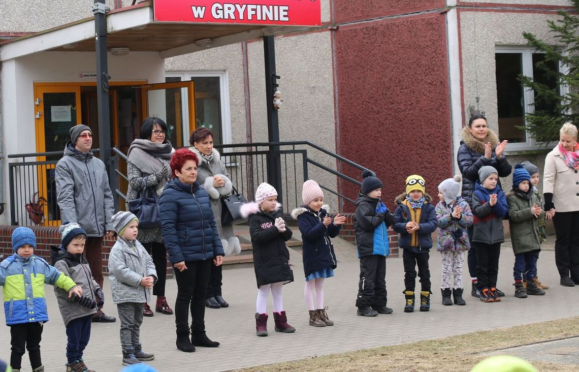 Przedszkolaków z Gryfina odwiedzą koledzy zza Odry
