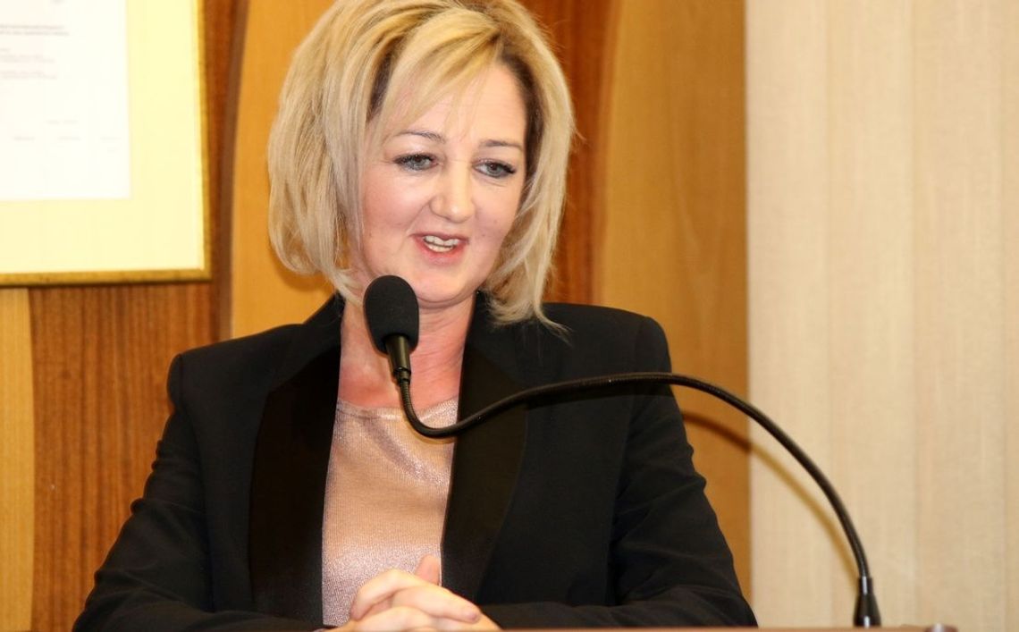 Przekazała życzenia od marszałka i sejmiku wojewódzkiego