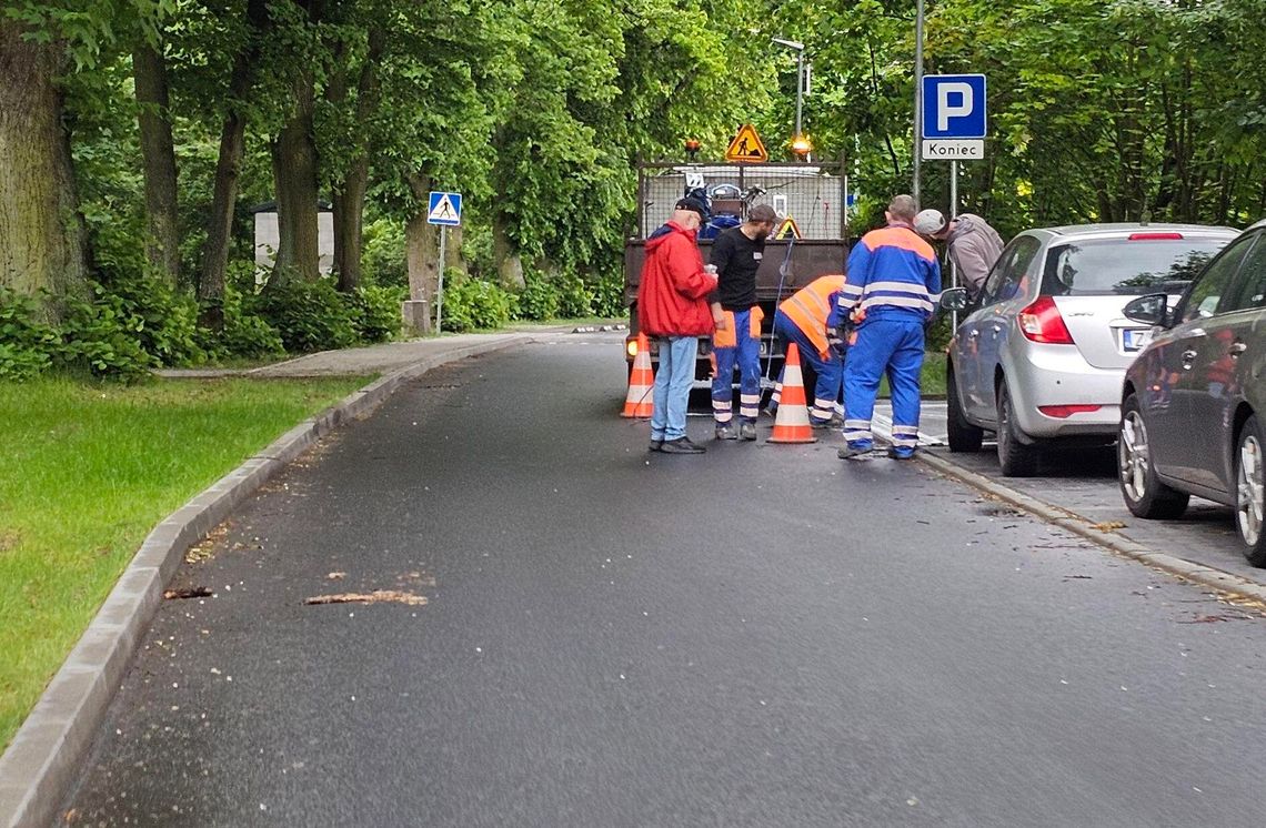 Przeobrażona ulica Parkowa nadal jest zmieniana