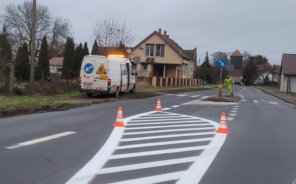Przeszkody dla kierowców na głównych drogach powiatu gryfińskiego
