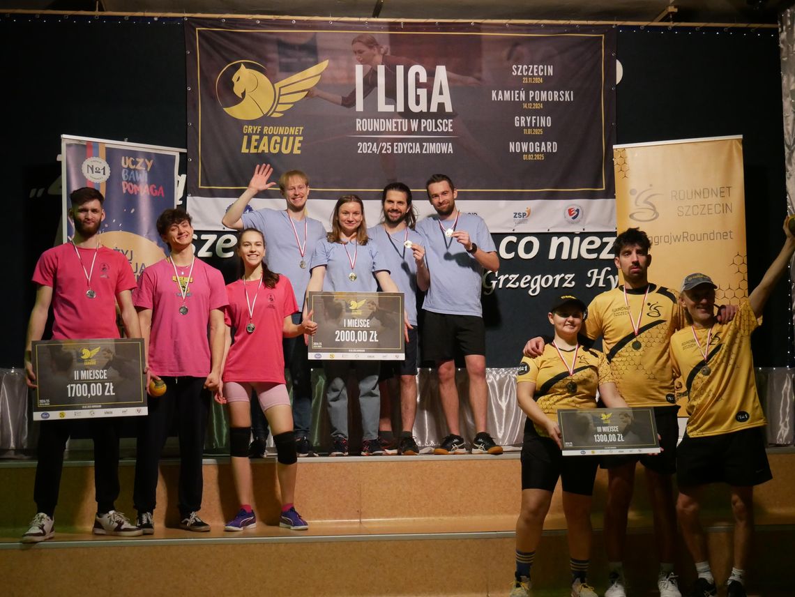 Przetasowania w Gryf Roundnet League. Wyniki pierwszej edycji