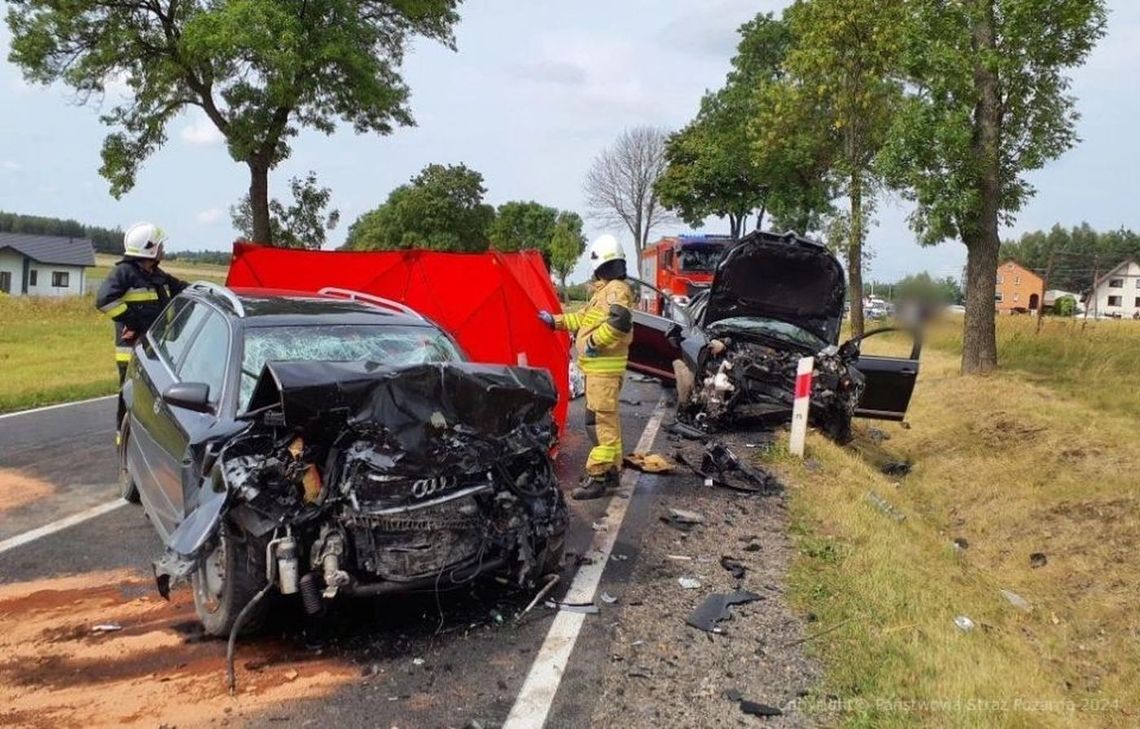 Pijany kierowca zabił dwie osoby. Do szpitala trafiły 4 osoby, w tym 2 dzieci [FOTO]