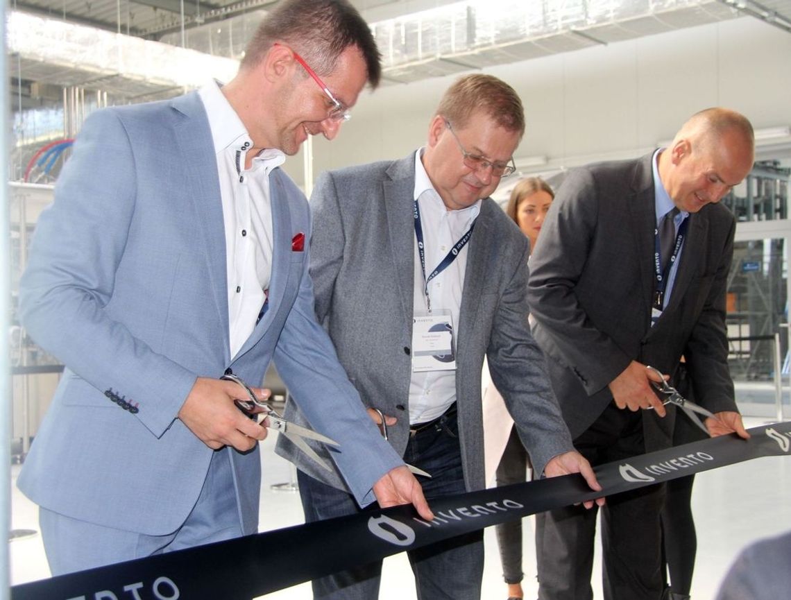 Przyczajony tygrys, ukryty smok ruszył do skoku - uroczyste otwarcie fabryki Invento Przyczajony tygrys, ukryty smok ruszył do skoku - uroczyste otwarcie fabryki Invento