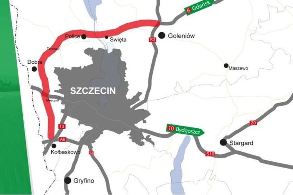 Przygotowują obwodnicę Szczecina Przygotowują obwodnicę Szczecina