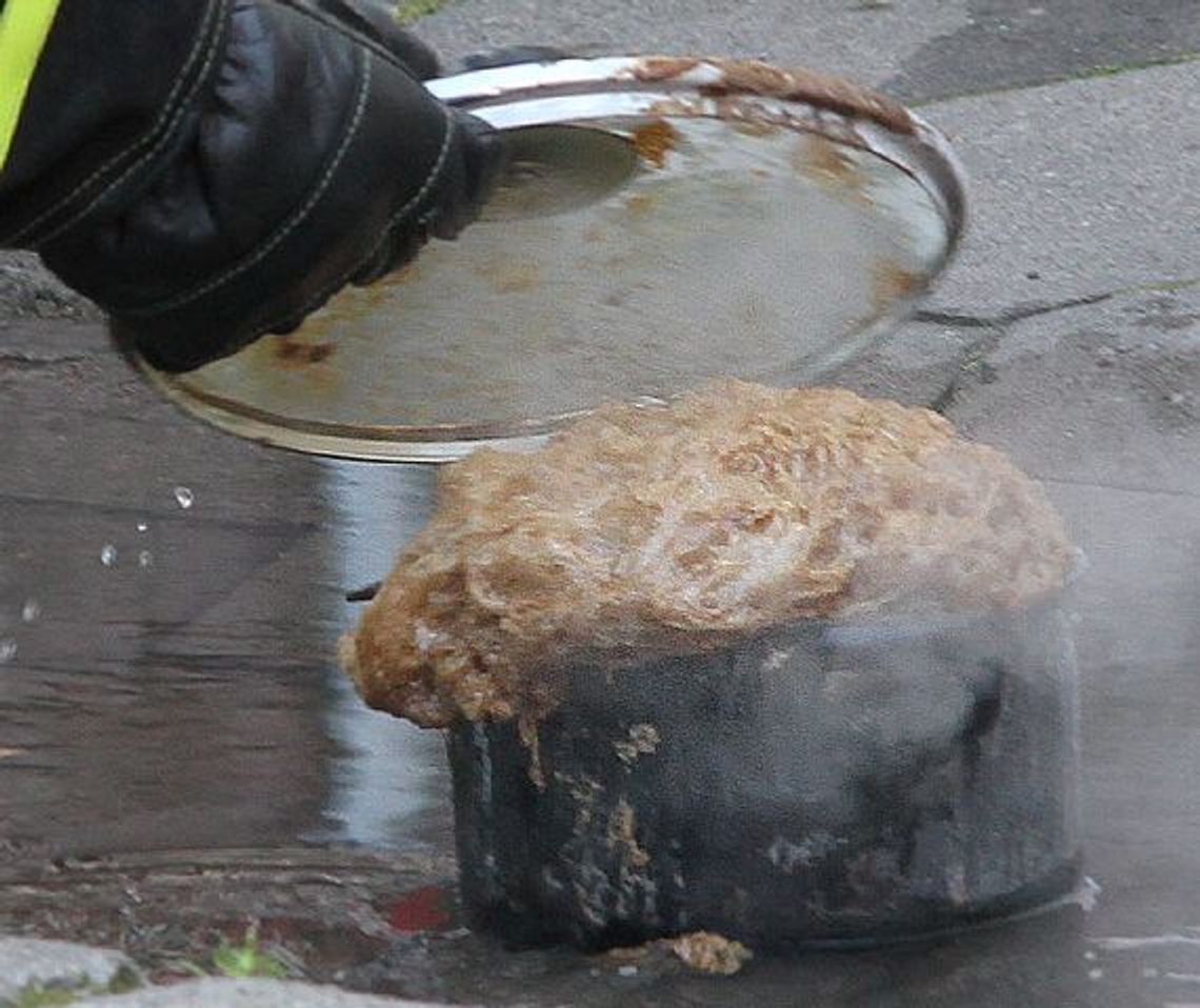 Przyjechali też do przypalonego garnka