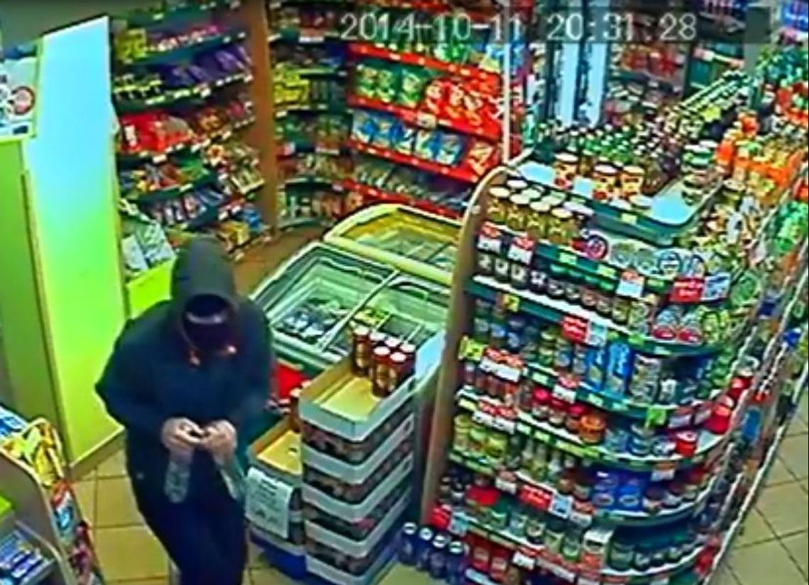 Publikujemy wizerunek sprawcy napadu na sklep Publikujemy wizerunek sprawcy napadu na sklep