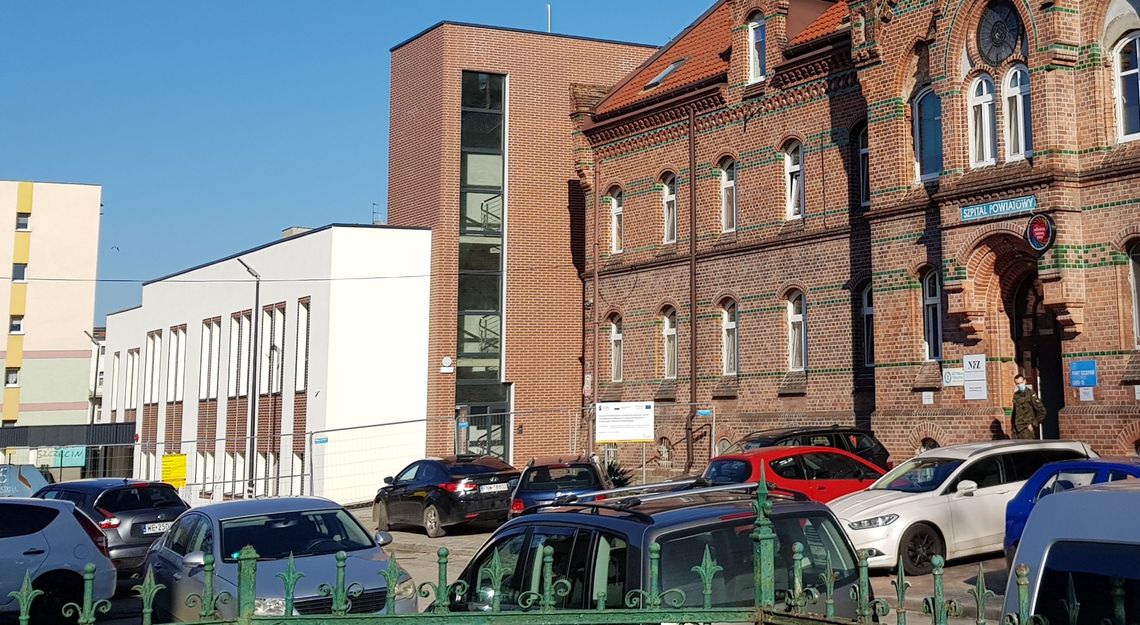 Punkt Masowych Szczepień przygotowują w nowej części gryfińskiego szpitala Punkt Masowych Szczepień przygotowują w nowej części gryfińskiego szpitala