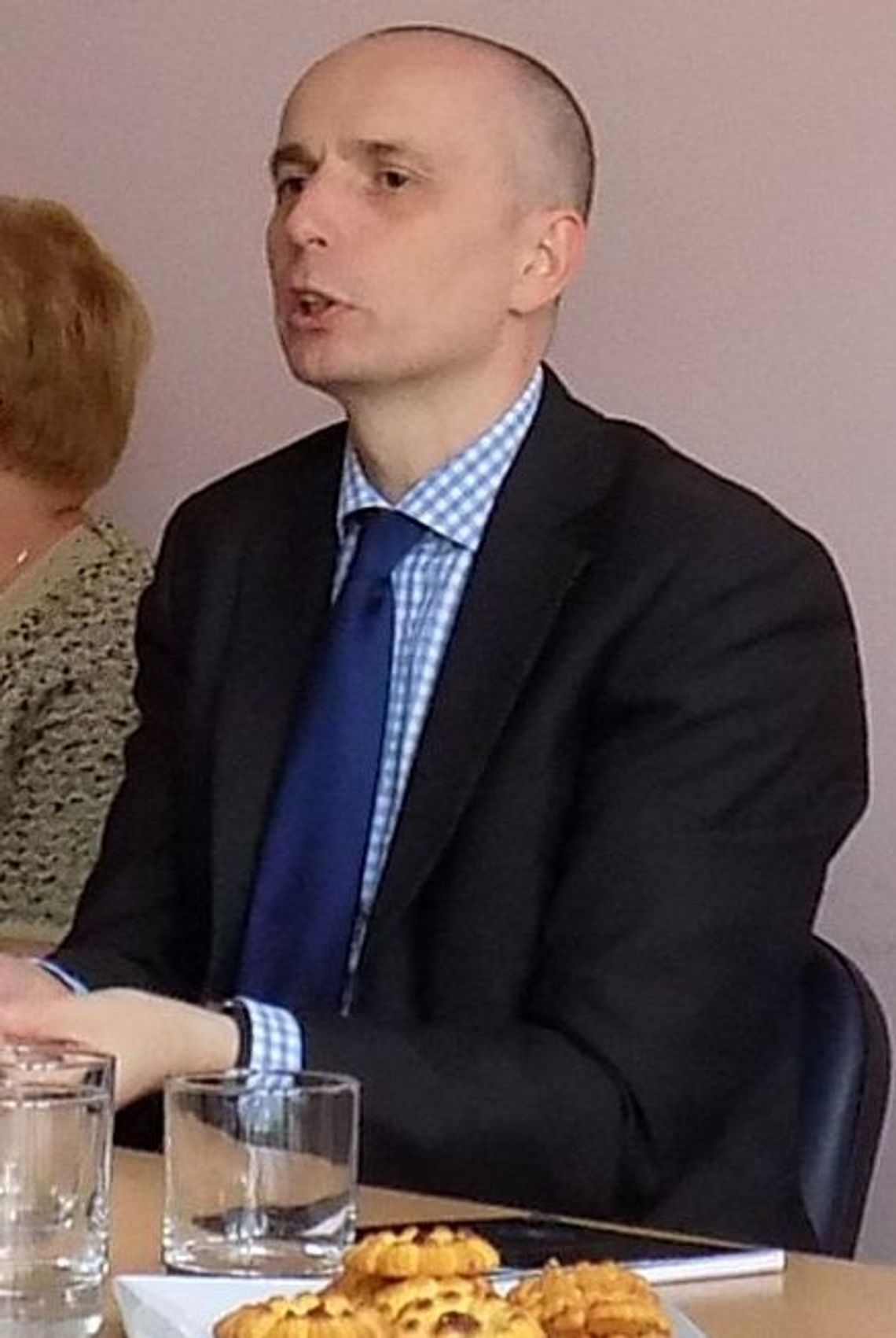 Rafał Mucha pracuje już w elektrowni Rafał Mucha pracuje już w elektrowni