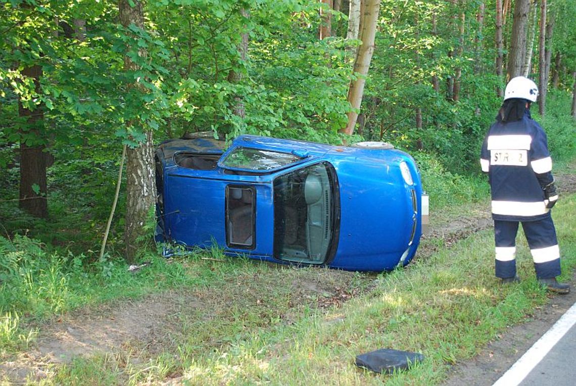 Ranna kierująca nissanem trafiła do szpitala