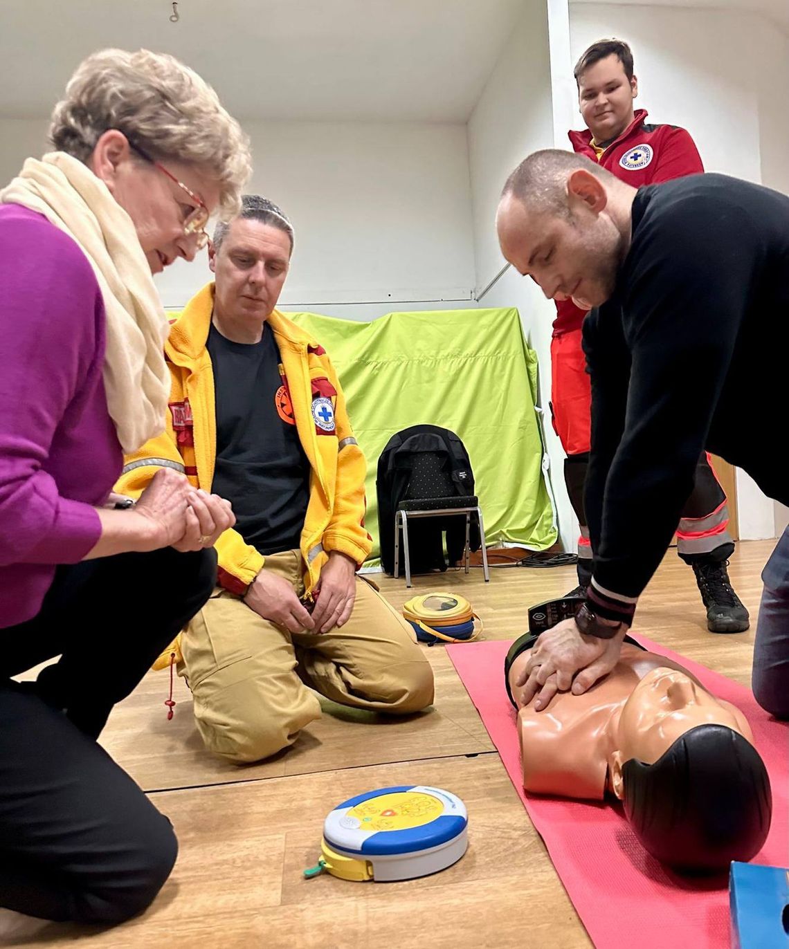 Razem bezpieczniejsi! Bezpłatne szkolenie z ratowania życia w gminie Gryfino