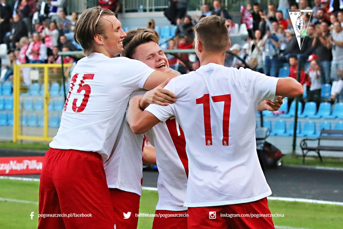 Reprezentant Polski  z Gryfina na testach w Pogoni