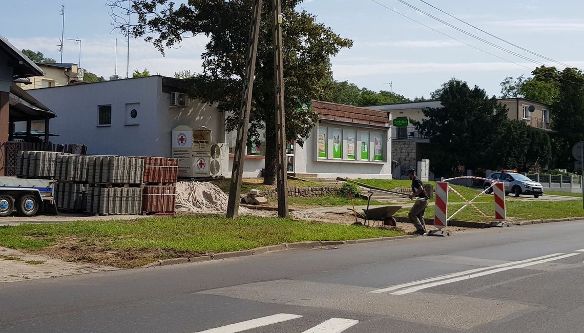 Roboty przy Łużyckiej Roboty przy Łużyckiej